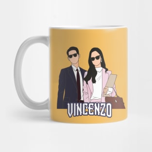 Vincenzo Kdrama Art Mug